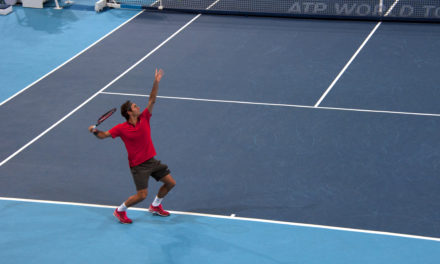Un giorno a caccia di Roger Federer